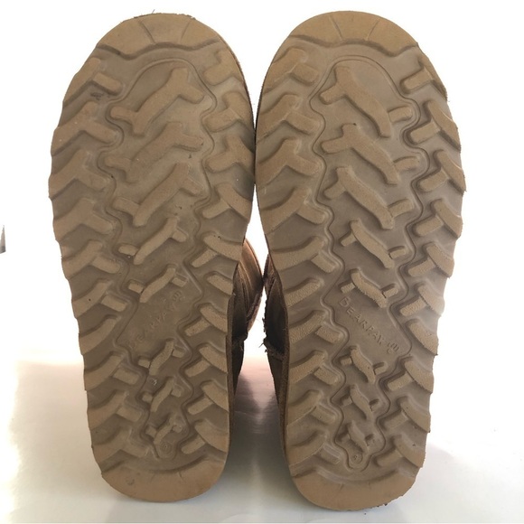 Bearpaw Women's Elle Short Mid-Calf Sheepskin Wool Blend Suede Boots Size 9 - Picture 8 of 13